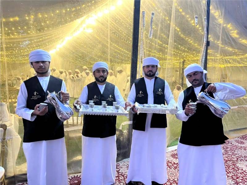 Arabic coffee serving Arabic style Arabic coffee Saudi style
