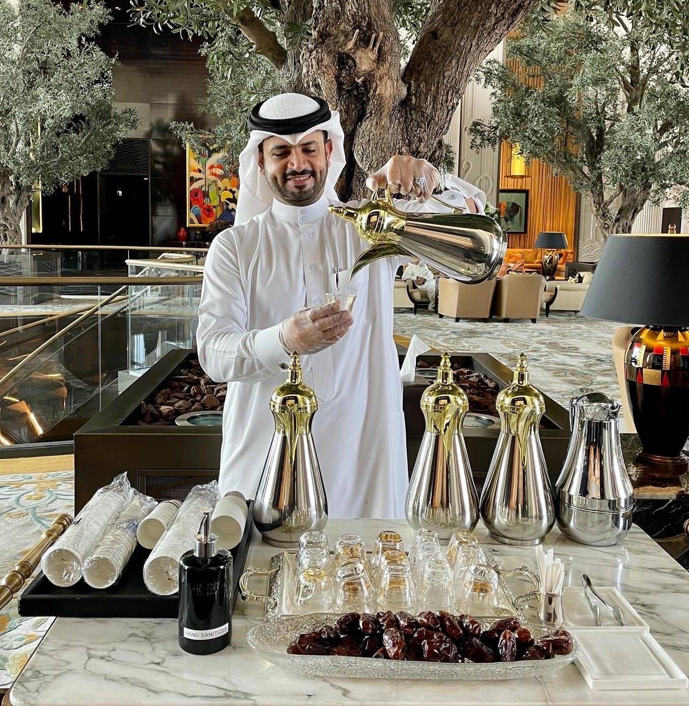 Saudi style Arabic coffee / Arabic culture best coffee service Saudi style Arabic coffee / Arabic culture best coffee service